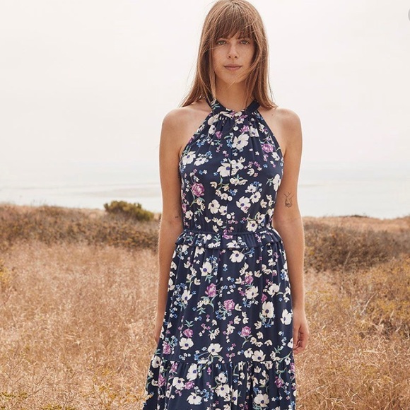 Christy Dawn The Reese Dress Midnight Floral Boho S - Picture 1 of 9